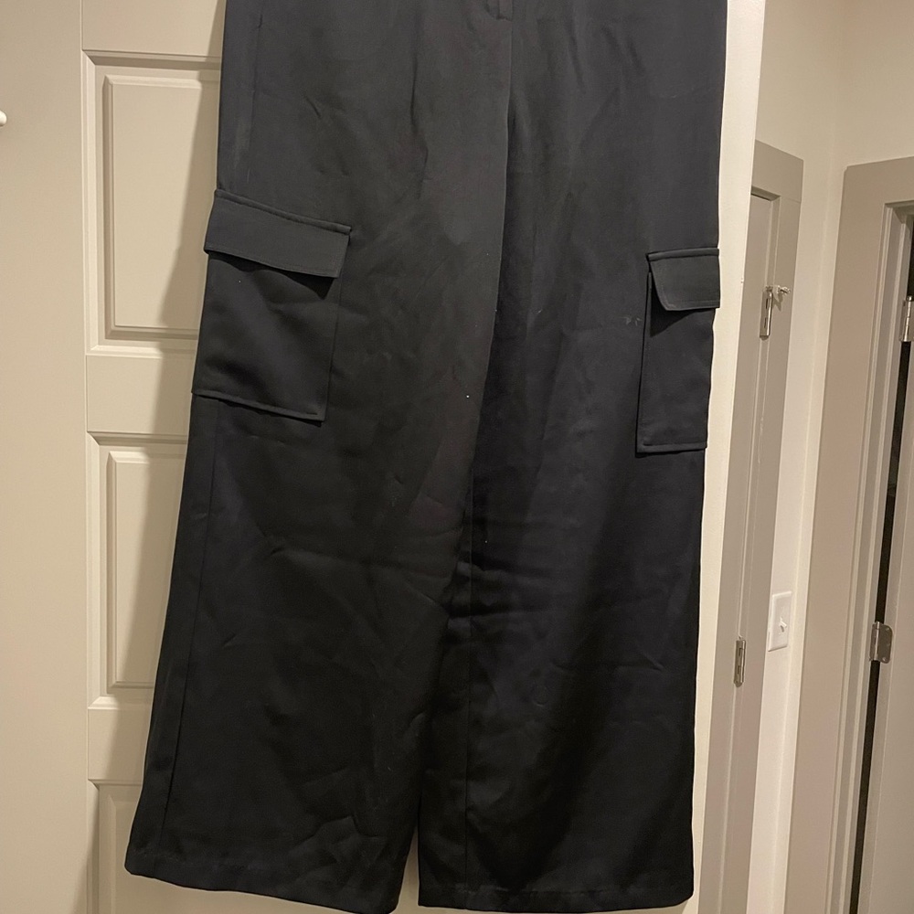 Women’s Lucy Paris PA1546 Atsuko Cargo Pants Black